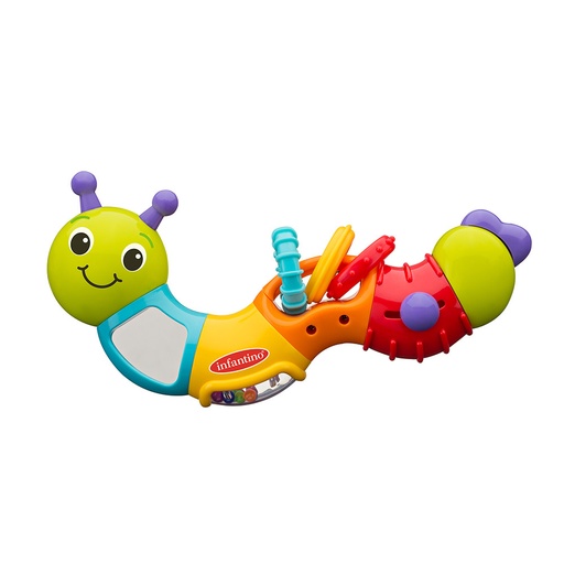 [130151-BB] Twist N Play Caterpillar Rattle