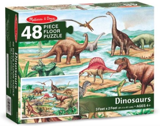 [166797-BB] Dinosaur Floor Puzzle 48 pc