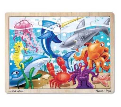 [166800-BB] Under the Sea Jigsaw Puzzle (24 pc)