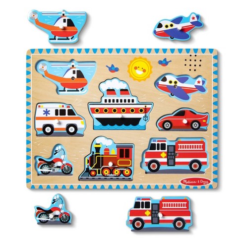 [166802-BB] Vehicles Sound Puzzle