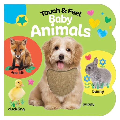 [167987-BB] Touch & Feel Baby Animals