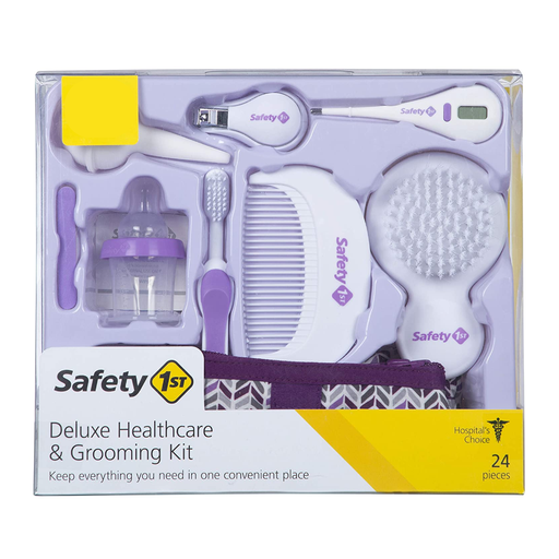 [168005-BB] Safety 1st Deluxe Healthcare & Grooming Kit Grape