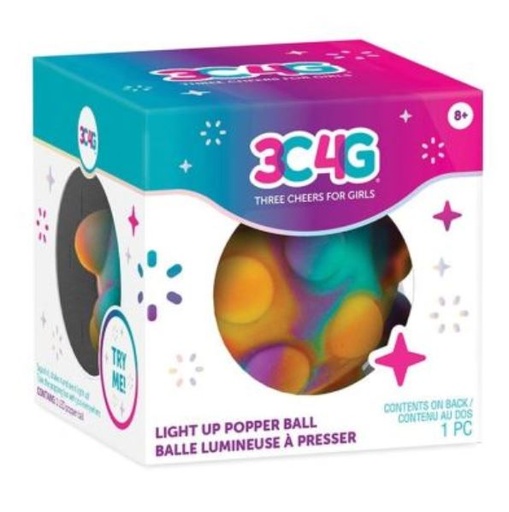 [168250-BB] It's Lit Fidget LED Popper Ball