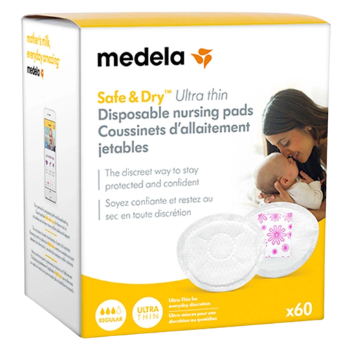 [105658-BB] Medela Disposable Bra Pads 60pk