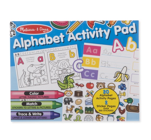 [143810-BB] Alphabet Sticker Pad